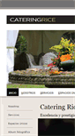 Mobile Screenshot of cateringrice.com